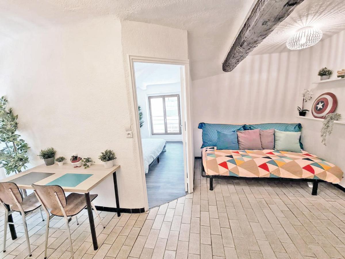 Gregbnb - T2 Design 34M2 - Toulon Est - Wifi Fibre - N9 Luaran gambar