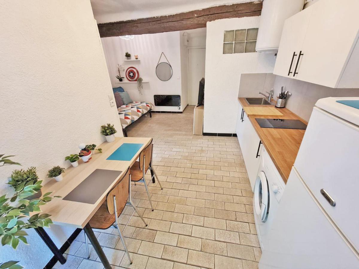 Gregbnb - T2 Design 34M2 - Toulon Est - Wifi Fibre - N9 Luaran gambar